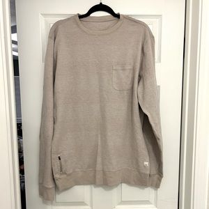 Vuori Men’s XL Jefferys Pullover Crew Sweater